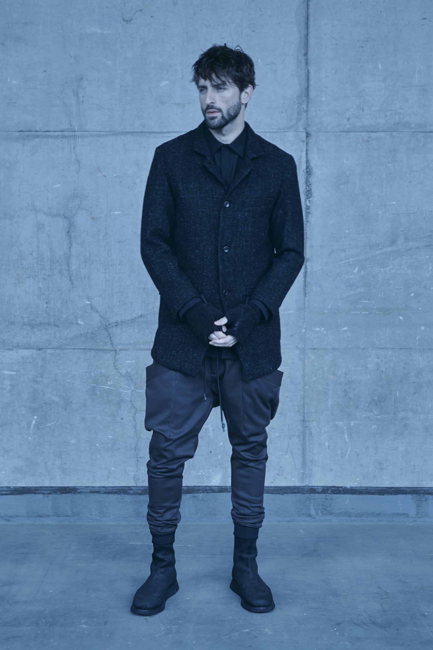 WOOL JERSEY JACKET
