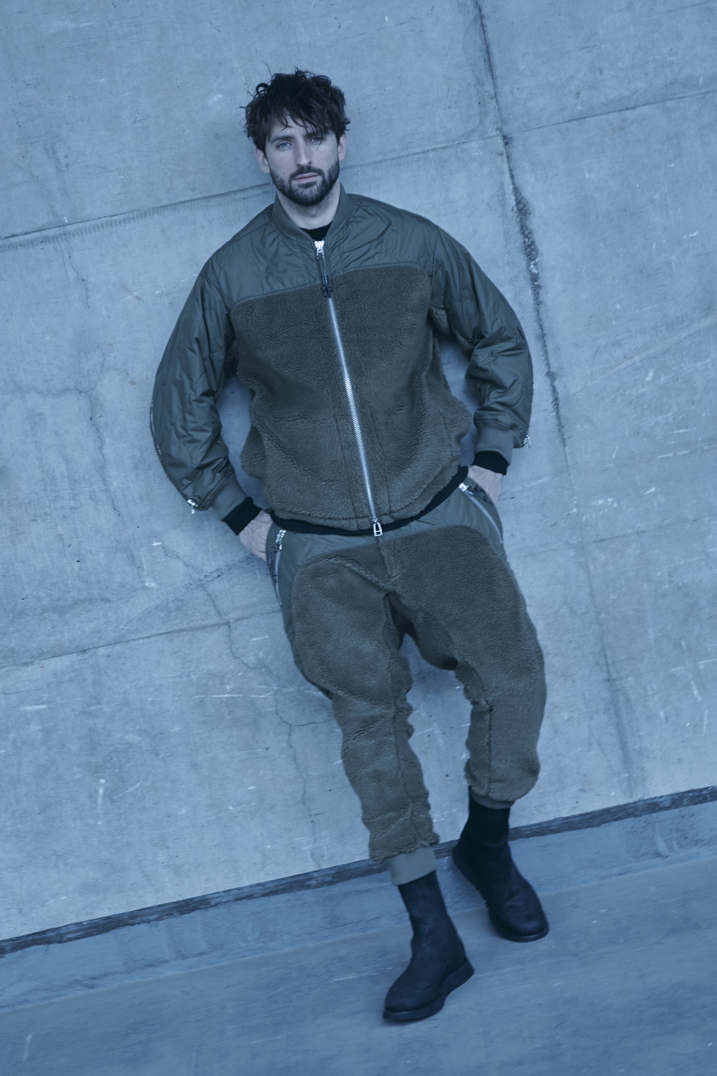 COMBINATION ZIP BOA JERSEY