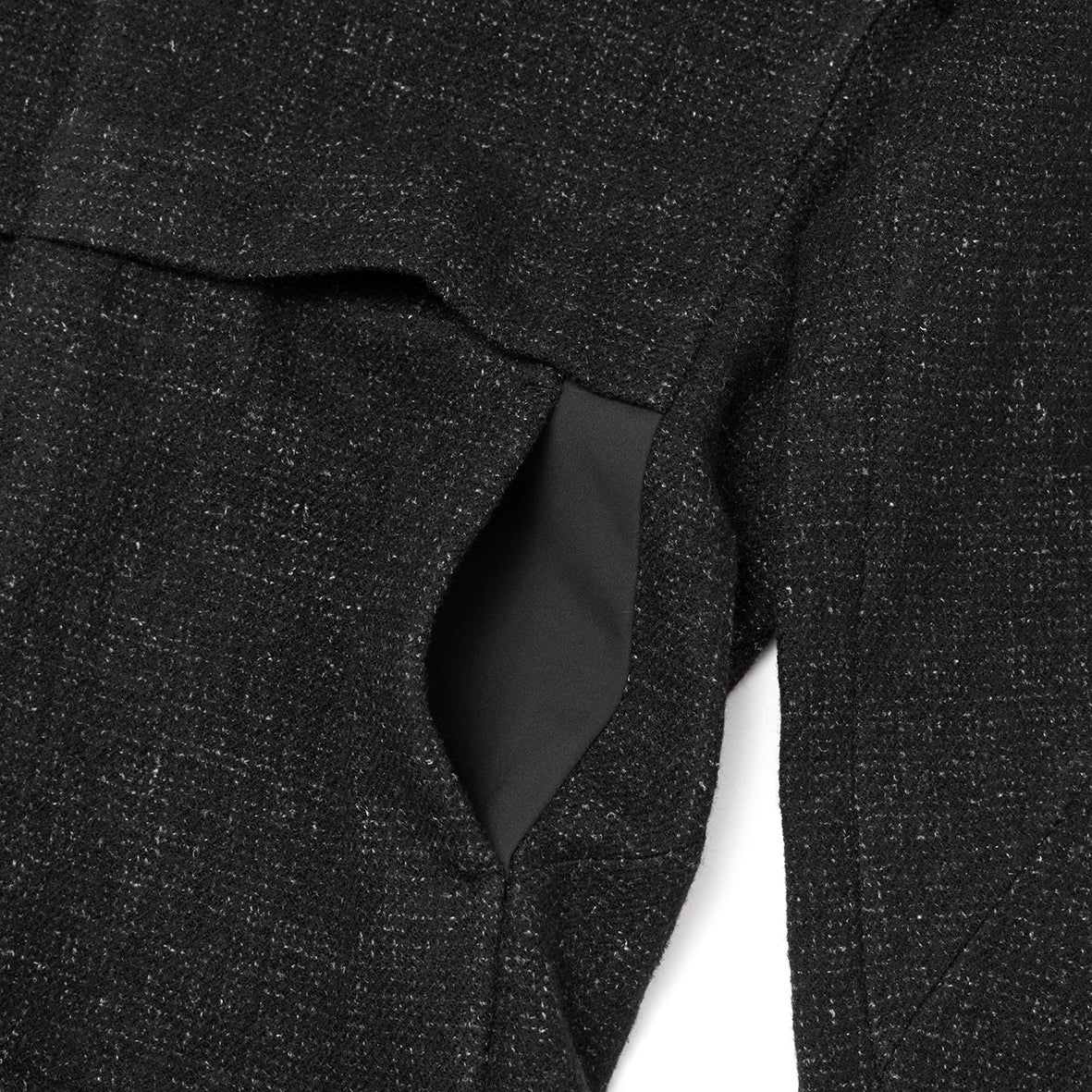 WOOL JERSEY DRIZZLER