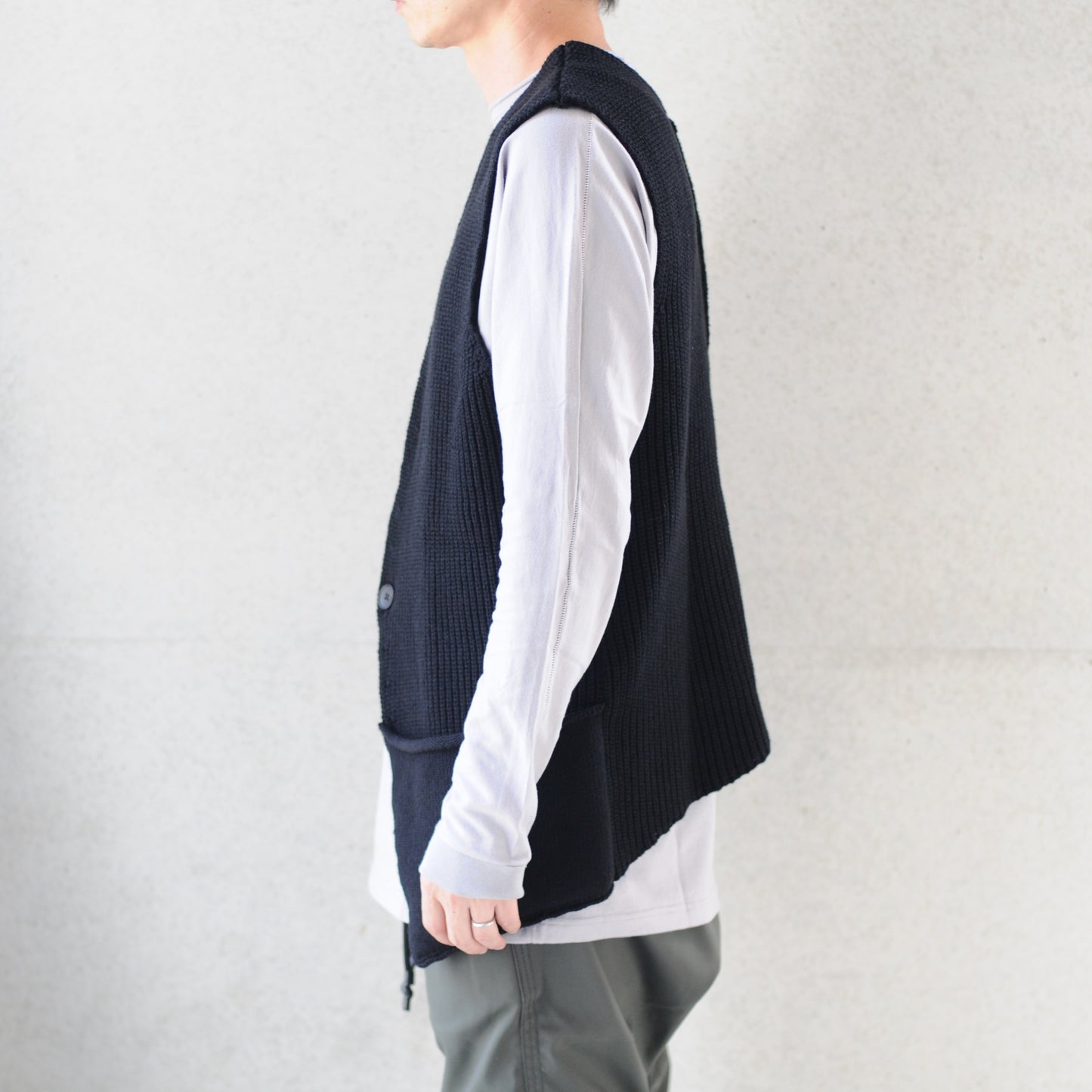 KNIT GILLET