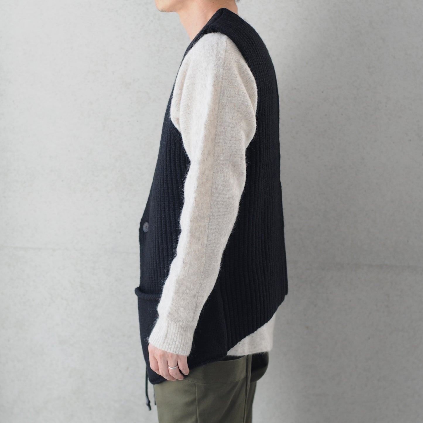 KNIT GILLET