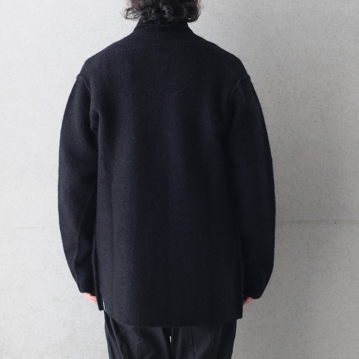 MOHAIR SOLID REVER CARDE
