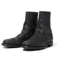 BACK ZIP BOOTS